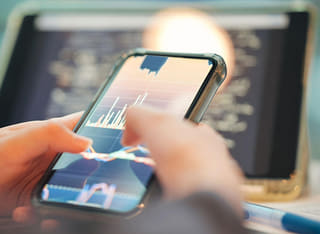 Investor reviewing a transparent fund transfer and withdrawal process